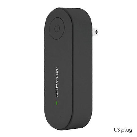 Trådlös Ultraljudsmedel mot Kvalster, Uppladdningsbar Kvalsterrengörare, Effektiv Allergilindring mot Kvalster, för Sovrum Vardagsrum