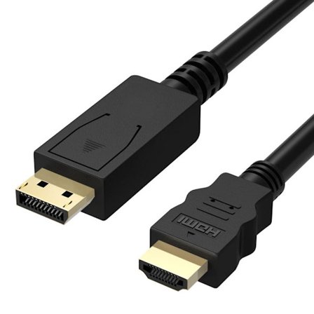 DisplayPort til HDMI-kabel 4K UltraHD Høj hastighed Gave
