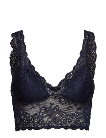 Onlchloe Lace Bra Acc Lingerie Bras & Tops Soft Bras Bralette Svart ONLY*Betinget Tilbud
