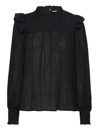Anaisnn Blouse Solid Black Noa Noa
