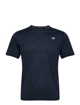 Impact Run Ss T-shirts Short-sleeved Sininen New Balance