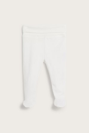 Newbie | Legginsy ze stopami | Offwhite