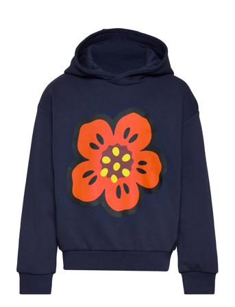 Hooded Sweatshirt Hettegenser Genser Marineblå Kenzo*Betinget Tilbud