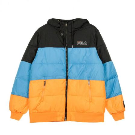 Fila, Lassad Puffed Jacket Blauw, Heren, Maat:S