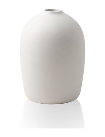 Novoform Raw Vase - White - H14.5CM
