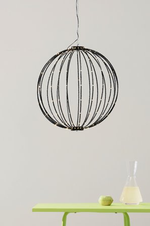 Jotex - BREEZE hengende dekor LED ø 50 cm Svart - Kjøp Dekorativ belysning hos Jotex