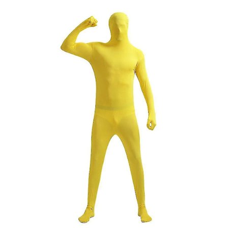 Morph Solid Colour Kids Adult Unisex Kostyme Usynlig Bodysuit Full Body Zentai Dress