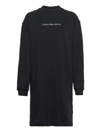 Shrunken Institutional Dress Black Calvin Klein Jeans