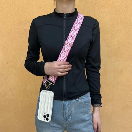 Flerfärg Bred Mobiltelefon Lanyard, Justerbar Väska, Kamerakort Ärmrem, Tillbehör Style 1