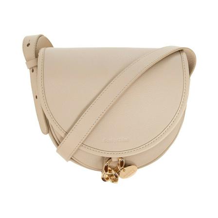 See by Chloé, Mara shoulder bag Beige, Dames, Maat:ONE Size,leer