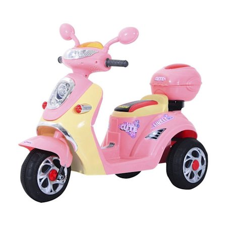 Rootz elektrisk børnemotor - Pink, Gul - Pp, Metal - 42,52 cm x 20,08 cm x 29,53 cm
