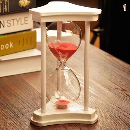 Timglas Sand Timer Sand Klocka Timers för rum Kök Office Decor Time Management Tool