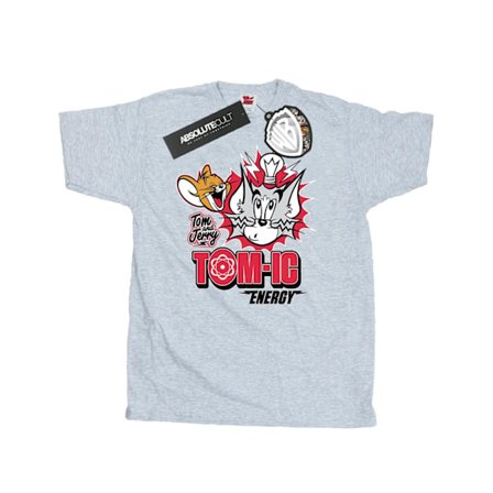 Tom And Jerry Tomic Energy T-shirt M Sports Grey för män