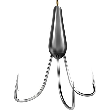 1/2 STK Bly Sinker Vekt Fiskekrok Fiske Diskant kroker