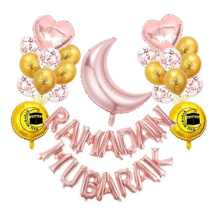 Eid Mubarak Balloner Bogstav Folieballoner 05 05