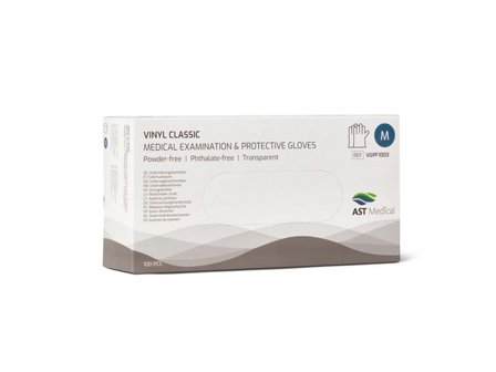 Vinylhandske puder-och ftalatfri M 100/fp - Lyreco - Skyddsutrustning - Engångshandskar - Vinylhandskar