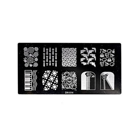 Leimalevy - Kynsikoristeet - DN014 - Suorakulmio