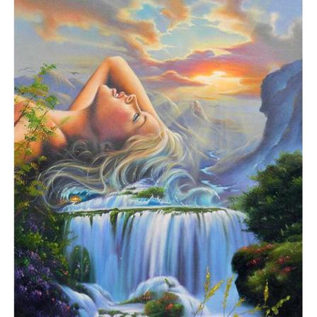 Full 5d Diy Diamond Painting Cross Stitch Waterfall Goddess Brod Som På Bilden 1 50x70cm