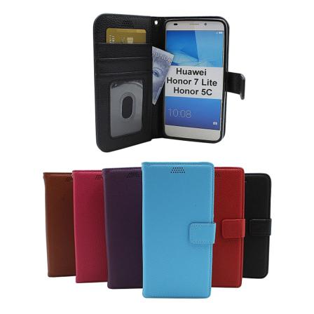 New Standcase Wallet Huawei Honor 7 Lite (nem-l21) Blå