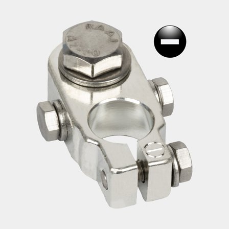 Kabelová svorka Skyllermarks, minus, 2 x M6 + 1 x M10, max 35 / 120 mm², 1-balení