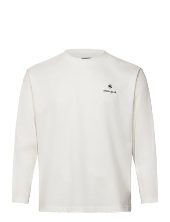SNOW PEAK Nsd Logo L/S T-Shirt - White - L