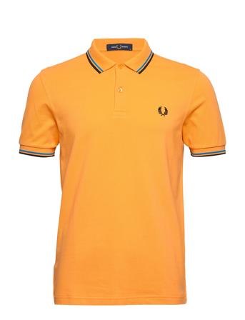 Twin Tipped Fp Shirt Polos Short-sleeved Gul Fred Perry