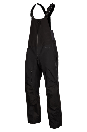 Klim Togwotee Bib Skoterbyxor Svart/Asfalt XXL