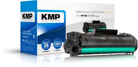 KMP Toner HP HP 83X(CF283X) comp. F-FEEDS