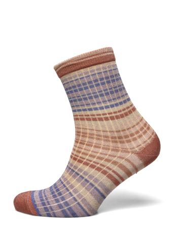 Vilma Glitter Socks Patterned Mp Denmark