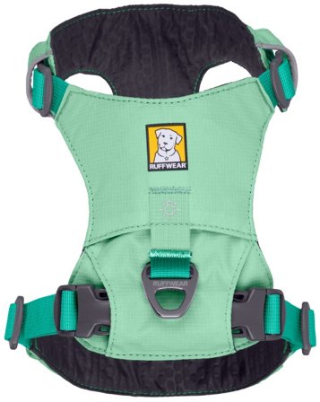 RuffWear Hi & Light Harness kevyet valjaat, mintunvihreät