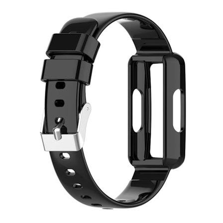 Fitbit Inspire / Inspire 2 / Inspire HR / Luxe / Ace 2 / Ace 3 Silicone watch strap - Black