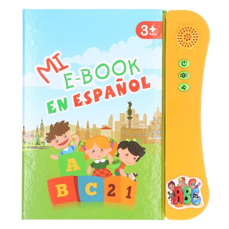 Spansk språkopplæringsleke Elektronisk lydbok for barn Dyr Frukt Tall