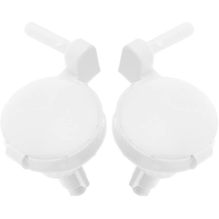 2 stk Plast Toalettsete Skrue Festeskruer Justerbart Setehengsel Verktøy Reparasjonsdeler