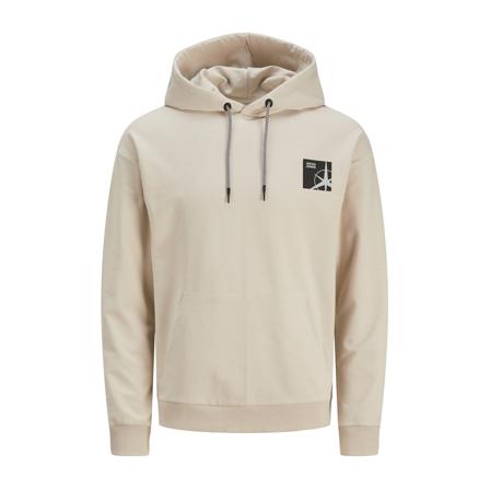 Jack & Jones Hoodies , Beige , Heren , Maat: S