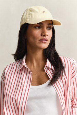 GANT Damen Cap aus Baumwolltwill (ONE SIZE) Gelb
