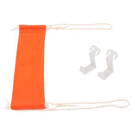 Fotstöd för Kontor, Ergonomiskt Fotstöd Under Skrivbordet med Krokar, Material som Andas, Portabel Fot Hängmatta för Hem- och Kontorsbruk, Justerbart