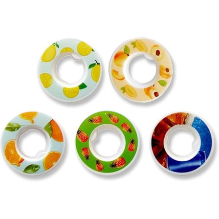 5 Smaksattninger for Air Water Bottle, 0 Sukker Smaksatte Fruktpods | Fruktsmakende Smaksattninger, Kompatibel med Air Water Bottle