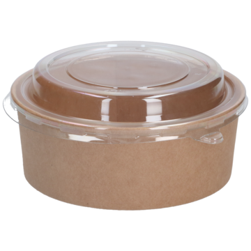 SALATSKÅL MED LOKK NATUR 50cl