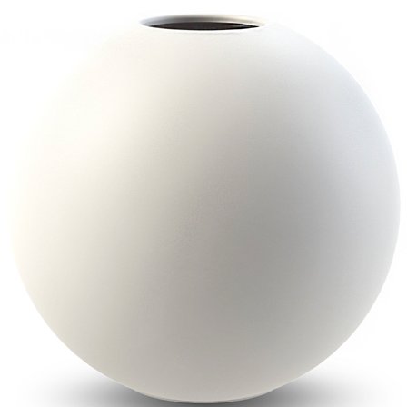 Cooee design Ball vase, 10 cm, white