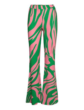 Trousers - Flower Print Patterned Barbara Kristoffersen By Rosemunde