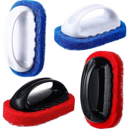 4 Puhdistuskuorintaa Kahvalla, Kiillotuslevyharja, Teak-harja, Kulutuslevyharja, Käytetään Kiillotukseen Ja Viimeistelyyn, Yksinkertainen Ja Helppo 