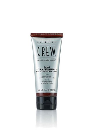 American Crew Beard 2 in 1 Skin Moisturizer and Beard Conditioner 100 ml, Mænd, Skægpleje, Øvrigt