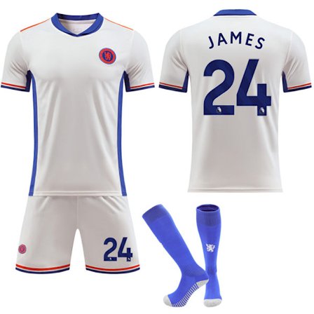 Chelsea Udebane Trøje Børn & Voksne 2024-2025 NO.24 JAMES