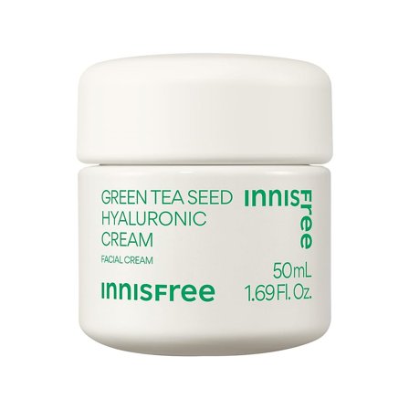 Innisfree Green Tea Seed Hyaluronic Cream 50ml, Skincare, Ansigtspleje, Dagcreme