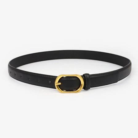 Jeansbälte för kvinnor, guldspänne bälte för kvinnor, bredd 2,4 cm, C