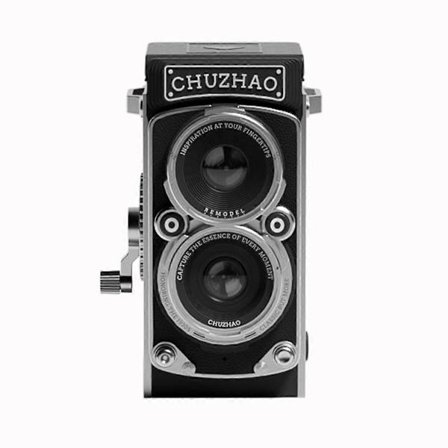 CHUZHAO CCD Retro Dual Reflex Kamera 1080P Bilder Video Lite Mini Kamera Opptak Manuell Joystick