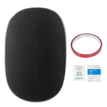 Kulfiber Brændstof Gastankdæksel Trim Passer til Porsche Macan 2014-2018