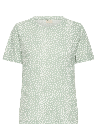 Fransa FRHAZEL TEE 2 T-shirt T-shirts & toppar Dam Grön M