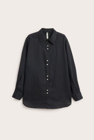 Kappahl | Linskjorte Svart XL | Svart