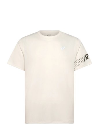 Asics Asics Icon Ss Top - Cream - L